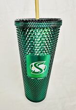 STARBUCKS Sacramento State Studded Cup Tumbler Campus Collection Green Venti24oz picture
