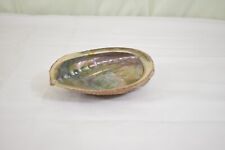 Vintage Clam Shell Shaped Alabaster Stone Trinket Dish Beautiful picture