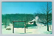 Wilmington VT-Vermont, Coomb's Beaver Brook Sugarhouse, Sign, Vintage Postcard picture
