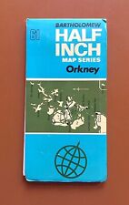 Vintage Map of Scotland’s Orkney Islands picture