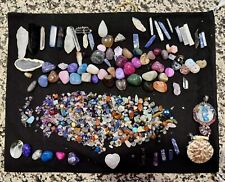 HUGE Mix Natural Raw And Polished Crystals For Jewelry Healing More 🔥🔥🔥 picture