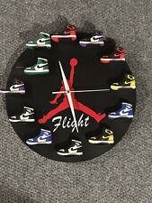 Jordan Flight Wall Clock 99% Complete  picture