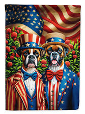 All American Boxer Flag Canvas House Size DAC4200CHF picture
