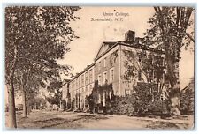 1909 Union College Building Dirt Road Schenectady New York NY Antique Postcard picture