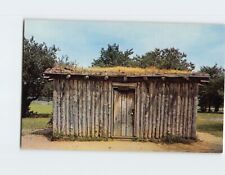 Postcard Little Log Schoolhouse picture