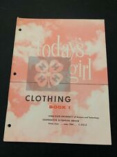 June 1964 4-H Today's Girl Clothing Book 1 picture