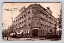 Kingston NY-New York, Stuyvant Hotel, Advertisement, Vintage c1910 Postcard picture