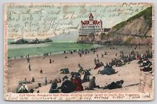 San Francisco CA Cliff House, Beach and Seal Rocks 1907 Undivided Back Postcard picture
