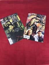 The X-Files by Topps Comics Number 0 AND Number 1 Annual UNGRADED picture