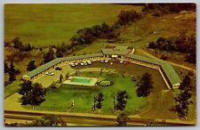 Fountain Court Motor Inn Clarence NY New York Aerial View Postcard UNP VTG picture
