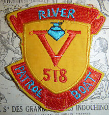 Patch - Apocalypse Now - US NAVY - River Patrol Boat 518 - Vietnam War - D.049 picture