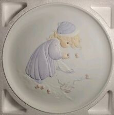 Vintage Precious Moments Collector Plate 1984 Winter’s Song  picture