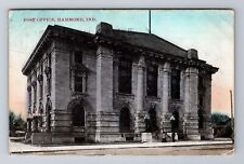Hammond IN-Indiana, Post Office Building, Vintage c1910 Souvenir Postcard picture