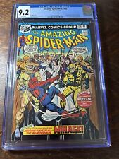 Amazing Spider-Man #156 CGC 9.2 White Pages Marvel 5/76 picture