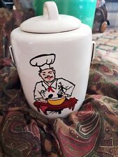 Vintage McCoy Baker Chef Cook Cookie Jar picture