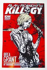 IDW Alan Robert's KILLOGY #1 Rare Cover C Variant NM (9.4) Ships FREE picture
