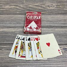 Vtg Caravan Pinochle Playing Card Deck Standard Size picture