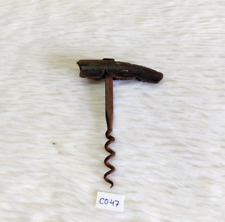 1920s Vintage Horn Handle Corkscrew Opener Original Old Collectibles CO47 picture