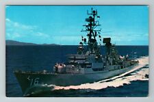 USS Joseph Strauss, Ship, Boat On Water, Transportation, Vintage Postcard picture