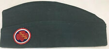 REDUCED VERY RARE ITEM-Vintage SENIOR Girl Scout WWII GARRISON HAT-SSS PATCH picture