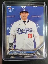 2023 Topps Now Yoshinobu Yamamoto LIVE Officially Introduce #OS-25 Dodgers picture