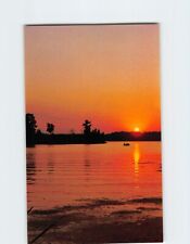 Postcard Evening Sunset Quiet Waters picture