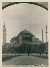 KK Bergen, Turkey, Constantinople, Hagia Sophia, circa 1925, vintage silver print  picture