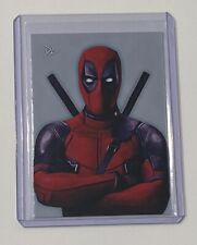 Deadpool Limited Edition Artist Signed Ryan Reynolds Trading Card 3/10 picture
