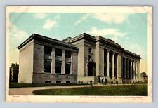 Cambridge MA-Massachusetts, Harvard Law School, Langdell Hall Vintage Postcard picture