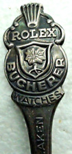 Interlaken Rolex Bucherer Watches B 100 12 Vintage Spoon Collectible Switzerland picture