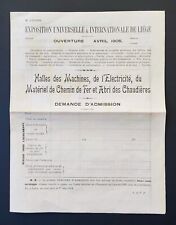 Exposition universelle et internationale de Liege 1905 - Belgian Independence picture