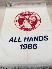 1986 Boy's Life All Hands Towel picture