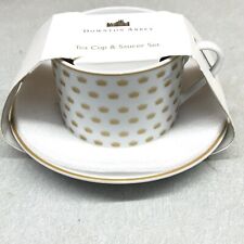 Downton Abbey Tea Coffee & Saucer Set 2019 British Drama Show Series Gold Crown picture