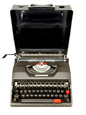 Typewriter TORPEDO 10/50 Working Typewriter with Case Black CUBIC TECHNO PICA picture