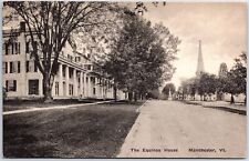 VINTAGE POSTCARD THE EQUINOX HOUSE LOCATED AT MANCHESTER VERMONT c. 1910s picture