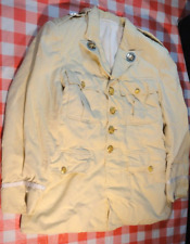 DATED 1959 U.S. ARMY WHITE UNITED STATES SERVICE UNIFORM DRESS COAT JACKET 36R picture