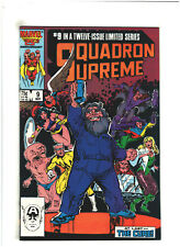 Squadron Supreme #9 VF+ 8.5 Marvel Comics 1986 picture