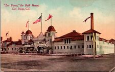 Postcard Los Banos, The Bath House in San Diego, California picture