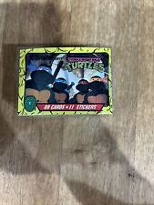 Teenage Mutant Ninja Turtles Trading Cards Complete Set (88 W/stickers 1989 Tmnt picture