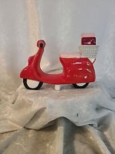 Target Spritz Valentine Scooter Red Ceramic Vespa Special Delivery  picture