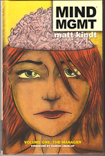 MIND MGMT: Volume 1: The Manager Matt Kindt SIGNED WITH SKETCH HC 2013 picture