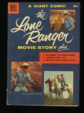 Dell Giant Comics: Lone Ranger Movie Story #nn VG+ 4.5 Tonto Silver Dell picture