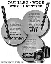 ***Waterman & Jif_ Back to School *** 1934 - Pub. (25 x 31.5) // p283 picture