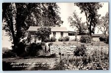 Keosauqua Iowa IA Postcard RPPC Photo Bonney View Built In 1837 Unposted Vintage picture
