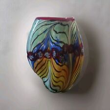 Dale Tiffany Favrile Hand Blown Art Glass vase  picture