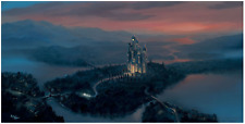 Disney Fine Art Limited Edition Canvas A Dream Coming True-Cinderella-Rob Kaz picture