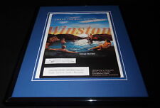 2004 Winston Cigarettes Group Therapy Framed 11x14 ORIGINAL Advertisement picture