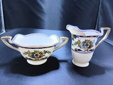 Vintage Noritake Sugar and Creamer Set Hand painted picture