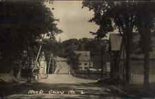 Orland Maine ME Main Street Eastern Illus Real Photo Vintage Postcard picture