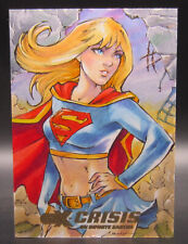 CZX DC Crisis on Infinite Earths SUPERGIRL 1/1 AP Sketch - Andres Cruz picture